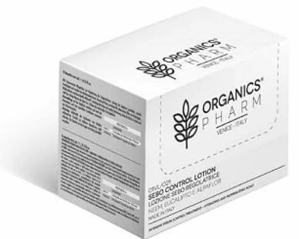 ORGANICS PHARM SEBO CONTROL LOTION NEEM-EUCALYPTUS-ALPAFLOR 12 FIALE DA 6 ML
