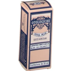 Otol Plus gocce auricolari per l'igiene dell'orecchio, 20ml