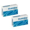 Ovuli vaginali Cicatridina per il benessere vaginale, 10 pz Pack X2