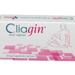 Ovuli vaginali Cliagin 2g per il benessere intimo, 10 pz