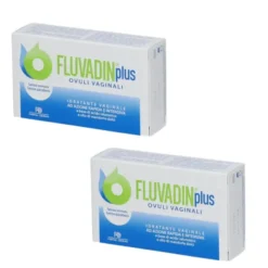 OVULI VAGINALI FLUVADIN PLUS 10 PEZZI Pack X2