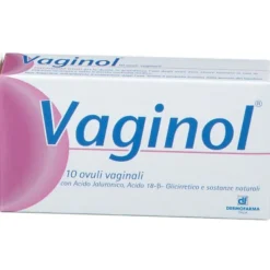 Ovuli vaginali Vaginol Dermofarma con acido ialuronico, 10 pz
