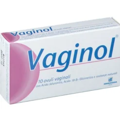 Ovuli vaginali Vaginol Dermofarma con acido ialuronico, 10 pz