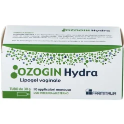 Ozogin Hydra Lipogel vaginale, 10 applicatori monouso