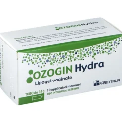 Ozogin Hydra Lipogel vaginale, 10 applicatori monouso