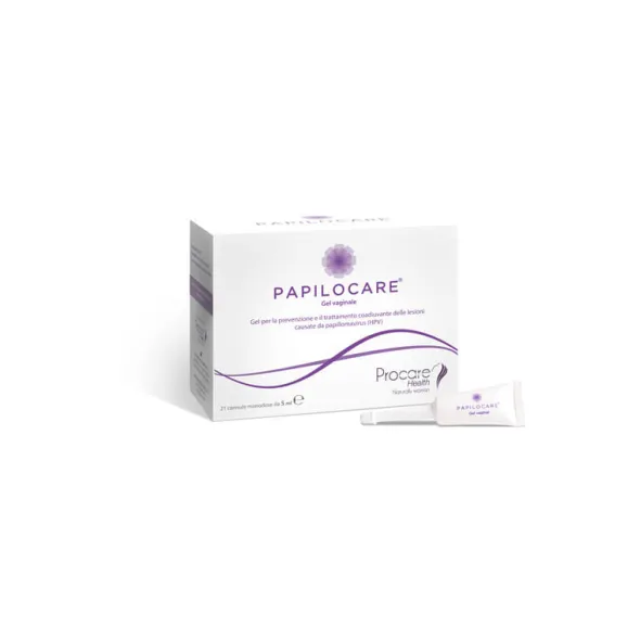PAPILOCARE GEL VAGINALE 21 CANNULE MONODOSE X 5 ML