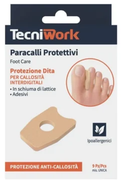 Paracalli TecniWork per calli morbidi interdigitali, 9 pezzi