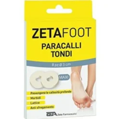 Paracalli tondi Zetafoot in lattice, protezione, 8 pezzi