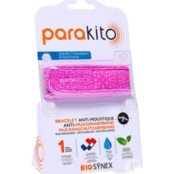 PARAKITO BRACCIALE GRAPHIC VIOLA ADULTO ANTI ZANZARE