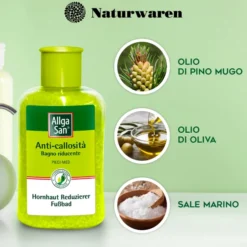 Pediluvio Allgasan Anti-callosità per calli e duroni 350g