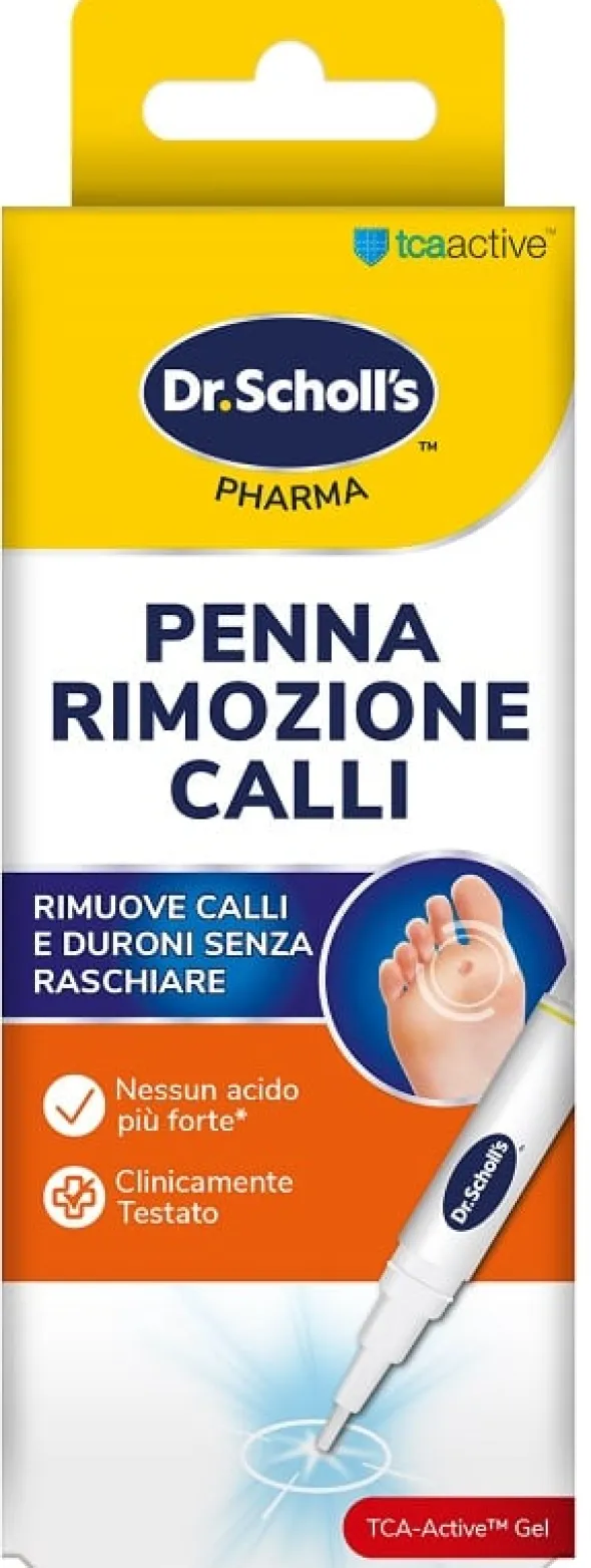 Penna Rimozione Calli Scholl gel TCA-Active, ricaricabile