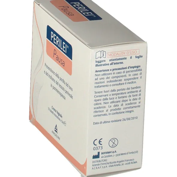 PERILEI PAUSA CREMA VAGINALE 10 TUBETTI MONOUSO DA 5ML