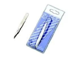 PINZETTA DEPILATORIA INOX PUNTA SPILLO