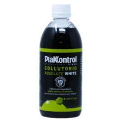 PLAKKONTROL ABSOLUTE WHITE COLLUTORIO BLACK 500 ML