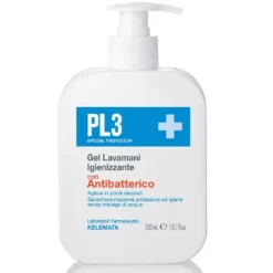 PL3 GEL LAVAMANI IGIENIZZANTE CON ANTIBATTERICO 300 ML