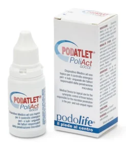 Podatlet PoliAct gocce per unghie dei piedi, 15ml