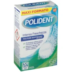 POLIDENT INTENSA FRESCHEZZA PULITORE QUOTIDIANO 66 COMPRESSE