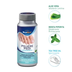 Polvere Deodorante Piedi TecniWork assorbente, 75g