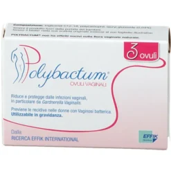 Polybactum Ovuli Vaginali dispositivo medico, 3 ovuli