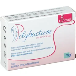 Polybactum Ovuli Vaginali dispositivo medico, 3 ovuli