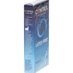 Preservativi Control Latex Free senza lattice, 5 pezzi