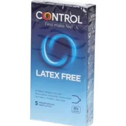 Preservativi Control Latex Free senza lattice, 5 pezzi
