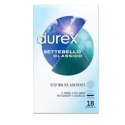Preservativi Durex Settebello Classico, 18 pezzi