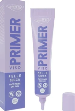 Primer Viso PuroBIO per pelle secca, con mandorle e jojoba