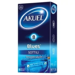 PROFILATTICO AKUEL BLUES SOTTILE 8 PEZZI