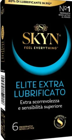 PROFILATTICO SKYN ELITE EXTRA LUBRIFICATO 6 PEZZI