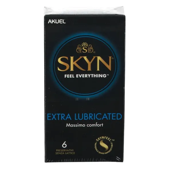PROFILATTICO SKYN EXTRA LUBRIFICATO 6 PEZZI