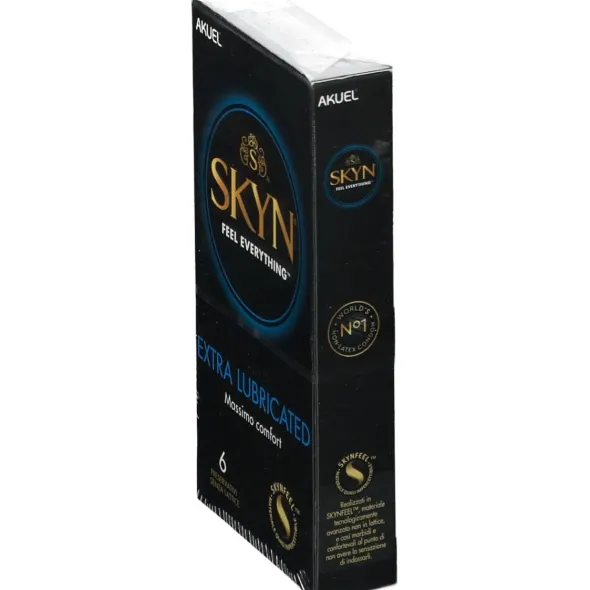 PROFILATTICO SKYN EXTRA LUBRIFICATO 6 PEZZI