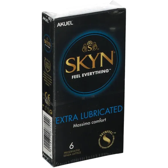 PROFILATTICO SKYN EXTRA LUBRIFICATO 6 PEZZI