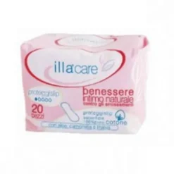 Proteggislip Illa Care in cotone con aloe, 20 pezzi