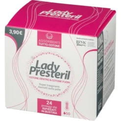 Proteggi Slip Lady Presteril Cotton Power Pocket, 24 pezzi