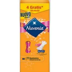 Proteggislip Nuvenia Libresse Ripiegato CurveFit, 22 pezzi