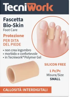 Protezione dita del piede Bioskin fascetta tubolare taglia S
