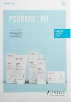 PSORAXIL KIT ACTIVE DOCCIA SHAMPOO 250 ML + SYSTEM EMULSIONE VISO CORPO 200 ML + ORO 30 COMPRESSE