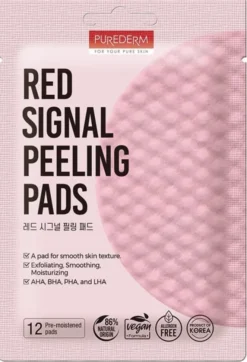 PUREDERM FOR YOUR PURE SKIN RED SIGNAL DISCHETTI PEELING 12 PEZZI