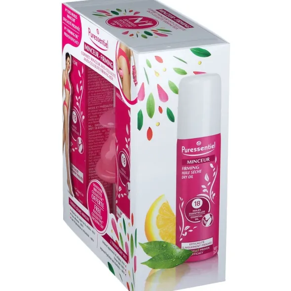 PURESSENTIEL COFANETTO SNELLENTE OLI VENTOS SNELLENTE + ANTICELLULITE