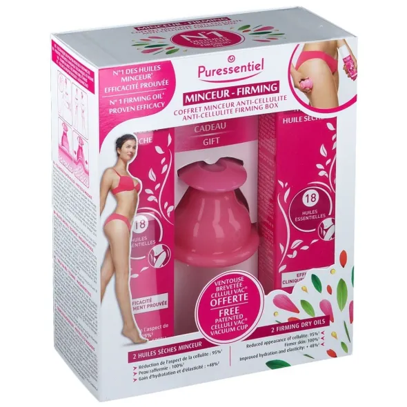 PURESSENTIEL COFANETTO SNELLENTE OLI VENTOS SNELLENTE + ANTICELLULITE