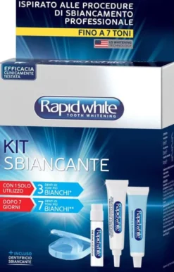 RAPID WHITE KIT BITE DENTALE SBIANCANTE