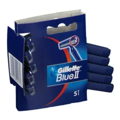 Rasoio Usa e Getta Gillette Blue II Standard, 5 pezzi