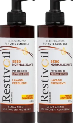 RESTIVOIL FISIOLOGICO 400 ML Pack da 2