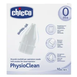 RICAMBI MORBIDI PER ASPIRATORE NASALE CHICCO PHYSIOCLEAN