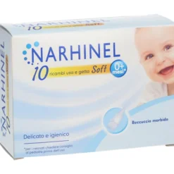 RICARICA USA E GETTA PER ASPIRATORE NASALE NARHINEL 10 PEZZI SOFT ARTICOLO 526405