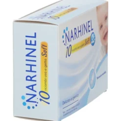 RICARICA USA E GETTA PER ASPIRATORE NASALE NARHINEL 10 PEZZI SOFT ARTICOLO 526405