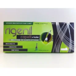 Rigenil Capelli Fiale anticaduta e ricrescita, 10 fiale