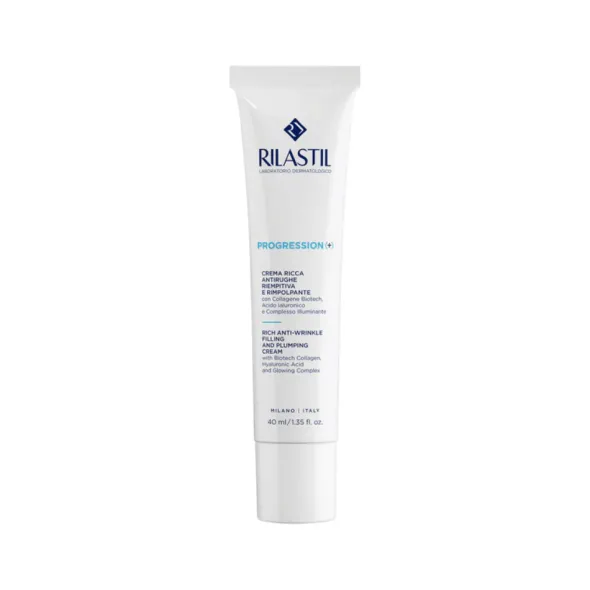 RILASTIL PROGRESSION CREMA ANTIRUGHE RIEMPITIVA 40 ML Pack X2