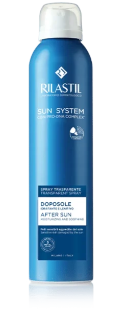 RILASTIL SUN SYSTEM DOPOSOLE SPRAY TRASPARENTE DOPOSOLE IDRATANTE E RINFRESCANTE 200 ML